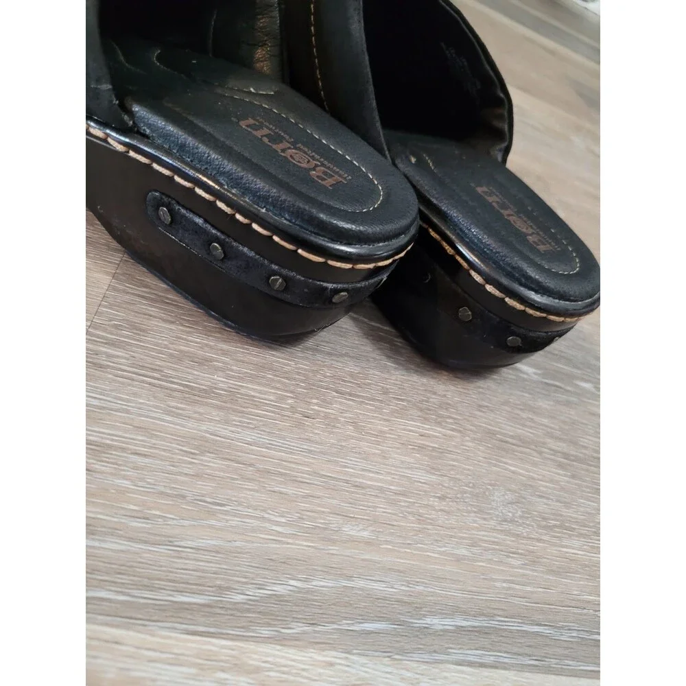 Born Suede Chunky Clog Slip On Size 9 Dark Romantic Whimsigoth Witchy Academia
